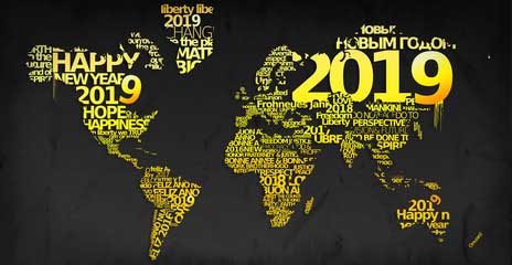 Nos meilleurs voeux pour cette année 2019