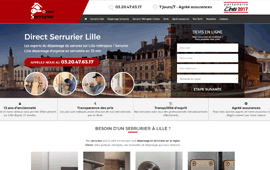 Mise en ligne du site du DIRECT SERRURIER