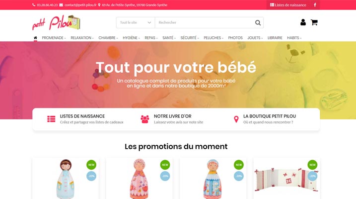 Mise en ligne du site PETIT PILOU version 3