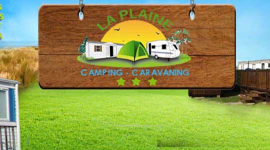 Mise en ligne du site CAMPING DE LA PLAINE
