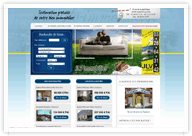 Site Internet JLV Immobilier réalisé par Clickanet